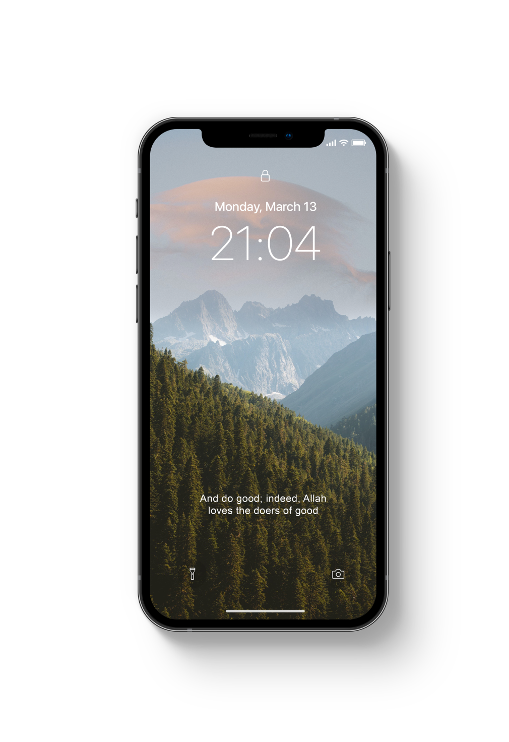 Islamic mindfulness app with remembrance HD nature wallpapers